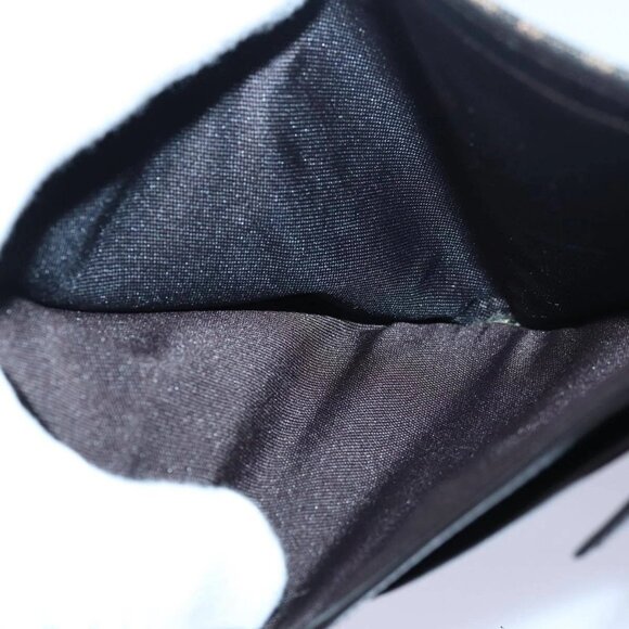 FENDI Zucca Canvas Wallet Black Brown Auth yk13705A - Picture 12 of 16